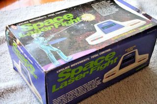 Space Laser Fight (tabletop,  Game Watch),  Bambino 1980 Very Rare & Complete