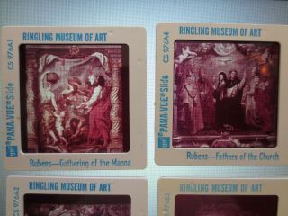 Vintage Rare 35mm Film Slides RINGLING MUSEUM of ART Rubens Dolci Cordona Beert 2