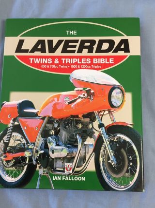Laverda Twins And Triples Bible - Rare Hardcover Edition By Ian Falloon