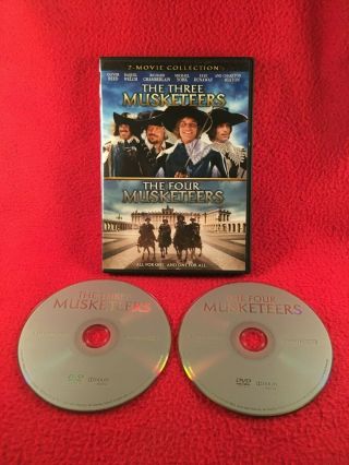 The Complete Musketeers Dvd 2 - Disc Set Three Four 1973 74 Region 1 Usa Rare Oop