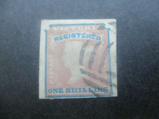 Victoria Stamps: Registered Imperf - Rare (f164)