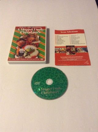 A Muppet Family Christmas - Rare Oop Dvd - Fast