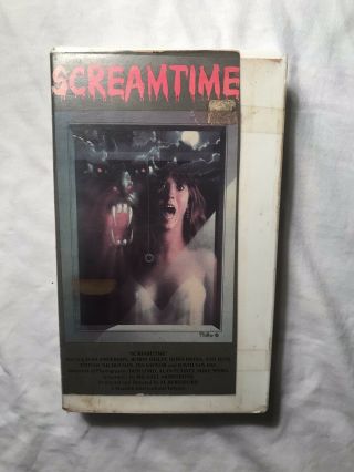 Screamtime Vhs 1983 Horror Rare Lightning Video