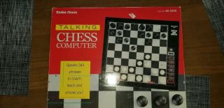 Rare Vintage Radio Shack Talking Chess Computer Game Tutor 