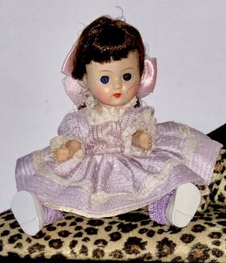 Vintage Cosmopolitan 8” Ginger Doll - 1955 Wearing 445 Holiday Series Outfit