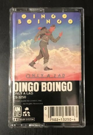 Oingo Boingo Only A Lad 1981 Cassette Extremely Rare
