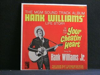 Hank Williams " Your Cheatin Heart " Rare Classic