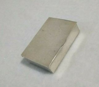 Vintage Sterling Silver Trinket Pill Box