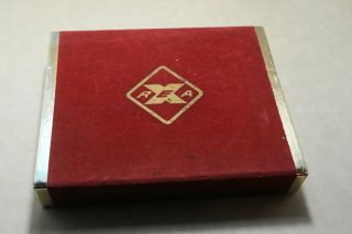RARE REA (Railway Express Agency) Playing cards 2 FULL DECKS PLAYING CARDS &BOX 2