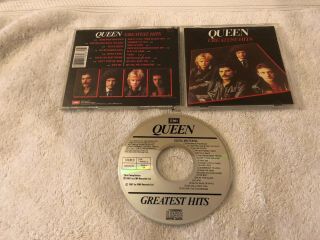 Queen Greatest Hits Emi Cd Made In The Uk Rare Oop
