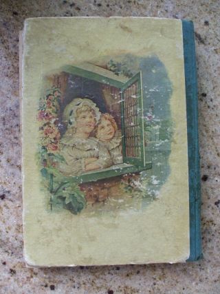 Antique Christmas Book Santa Claus Big Picture and Story Book W.  B.  Conkey 1899 3