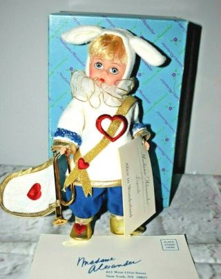 Madame Alexander Court Herald 8 " Doll 14616 W/ Box Hang Tag Alice In Wonderland