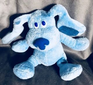 Blue The Nick Jr.  Blues Clues Dog - Ty Beanie Baby 6 " - Rare Collectible B43