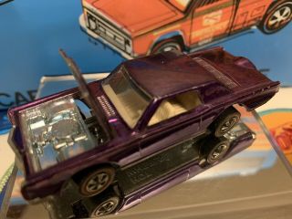 Hotwheels Redlines Custom Continental Mark Iii.  Rare Purple Very