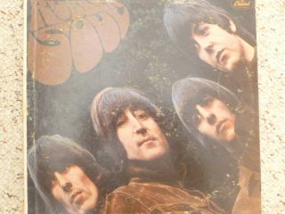 The Beatles Rubber Soul - Rare Mono Lp First Press 1965 Vinyl T - 2442