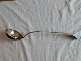 Rare Early Antique 19th Century Sterling Silver Ladle Monogrammed -