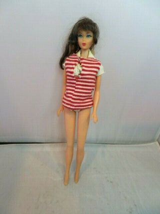 Vintage 1966 Barbie Doll Made In Japan With Bendable Legs