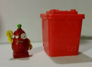 Moose Trashies Trash Pack Series 2 Ultra Rare 338 Metallic Red Grot Bot