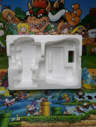 Nintendo 64 N64 Charcoal Grey Console Box Styrofoam Only Tray Insert Rare Oem