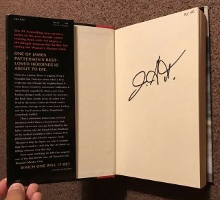 SIGNED 3rd Degree by James Patterson Autographed First Edition Book RARE 3