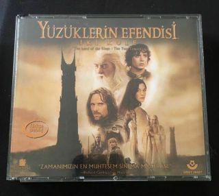Lord Of The Rings Turkish Extreme Rare Very Hard To Find Vcd