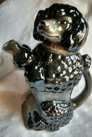 Vintage Rare Erphila French Poodle Teapot