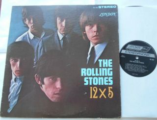 The Rolling Stones 12 X 5 Nm - Canada Orig 1964 Stereo Mega Rare Black Label Lp