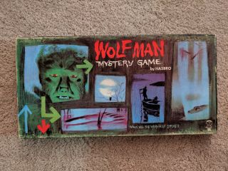 Vintage 1963 Hasbro The Wolfman Universal Monsters Board Game Rare Monster Toy