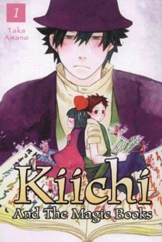Kiichi And The Magic Books Vol 1 By Taka Amano Rare Oop Ac Manga Graphic Novel