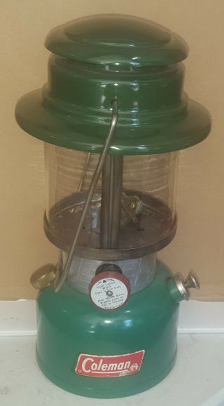 Vintage Lantern Coleman 335 Single Mantle Very