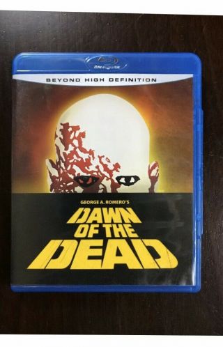 Dawn Of The Dead (blu - Ray Disc,  2007) Rare Out Of Print Romero 1978 Classic