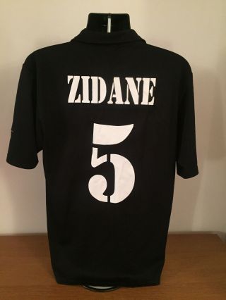 Real Madrid Away Shirt 2001/02 Zidane 5 Large Vintage Rare