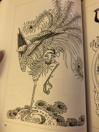 Rare Phoenix Outline Book Japanese Tattoo Art Reference Hoo Irezumi Birds