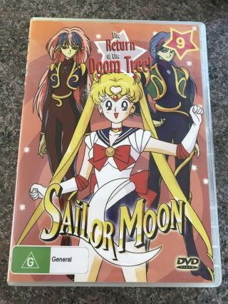 Sailor Moon Dvd Volume 9 Return Of The Doom Tree Rare Dic English Dub