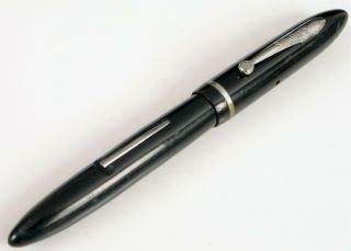 Antique Wa Sheaffer Pen Co Black Fountain Pen With Gold 3 Nib Smaller Size