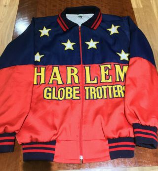 Harlem Globetrotters Rare 1982 Game Warm Up Jacket 17 Ovie Dotson