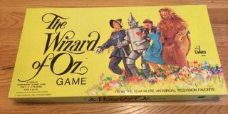 Vintage Board Game The Wizard Of Oz 1974 Cadaco 100 Complete Rare Vtg Euc