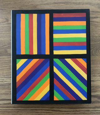Sol Lewitt: A Retrospective (very Rare Hardcover - First Edition - Out Of Print)