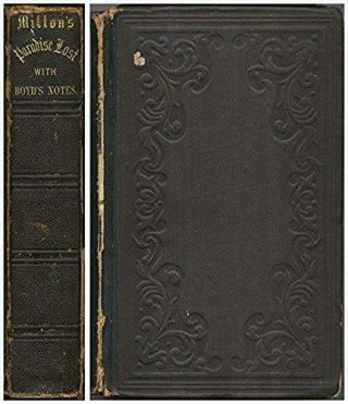 Rare Book: " The Paradise Lost ",  By John Milton,  Hardcover – 1853