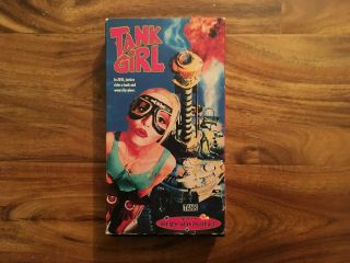 Tank Girl 1995 Vhs Tape Includes Box Rare Ice - T Lori Petty