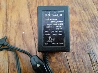 Dollhouse Miniature Electrical Accessories Elect - A - Lite Power Supply Replacement