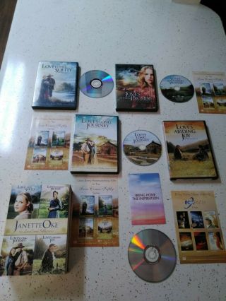 Janette Oke The Love Comes Softly Series Set Of 4 Dvds.  Rare.  Hard To Find.