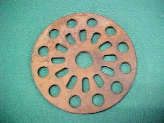 Antique Cast Iron International Harvester 1504a 5/8 " Seed Planter Plate
