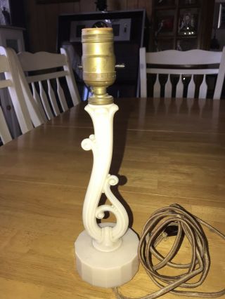 Antique Vintage Aladdin Alacite Electric Lamp Light