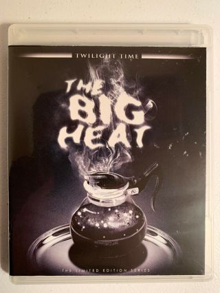 The Big Heat Blu - Ray Twilight Time Limited Edition (1953) Fritz Lang - Oop Rare
