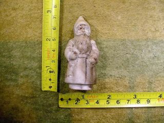 Excavated Vintage Santa Claus As Snow Baby Doll Age 1890 Hertwig German A.  11826