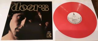 The Doors - Debut Album - Rare 12 " Red Colour Vinyl Lp Jim Morrison