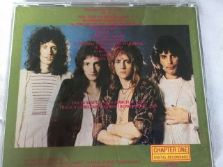 Queen ' In The Lap Of The Queen ' Rare CD,  Freddie Mercury Brian May Roger Taylor 3