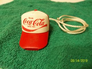 Rare Vintage Coca Cola Hat Whistle W Germany Drink Coca Cola Coke Cork Ball