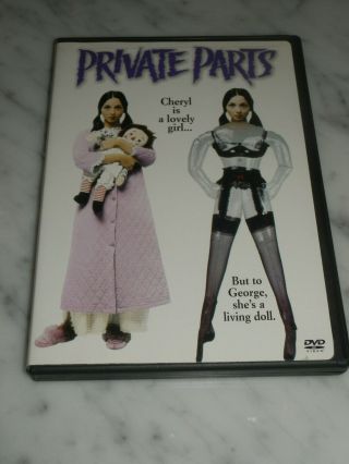 Private Parts (dvd,  2005) Rare 1972 Cult Horror Paul Bartel Classic Rare Oop